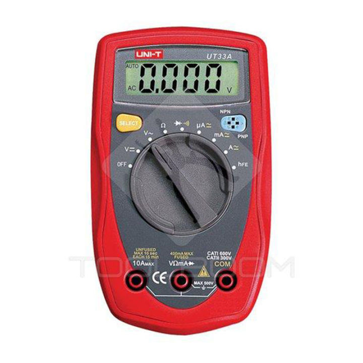 Multimeter Ut33 UNI-T UT33A Handheld LCD Digital Multimeter Auto Range UT33A | Daraz.com.bd