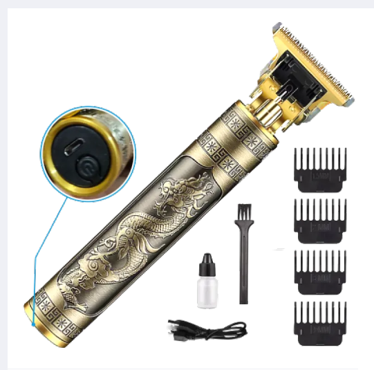 Vintage T9 Hair Rechargeable Trimmer(Type-C)