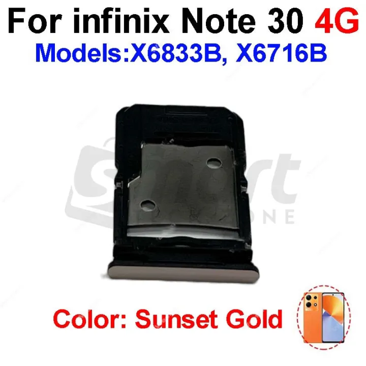 For%20Infinix%20Note%2030%204G%205G%2030%20Pro%2030i%20Sim%20Tray%20Micro%20SD%20Card%20Slot%20with%20Sim%20Ejector%20Pin%20Replacement%20Parts%20-%20Image%204