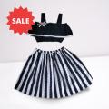 Handmade Baby girls Fashionable beautiful 2 piece skirts set for 1-12 years babies.