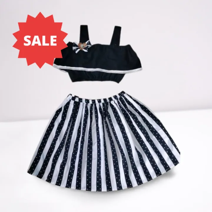 Handmade%20Baby%20girls%20Fashionable%20beautiful%202%20piece%20skirts%20set%20for%201-12%20years%20babies%20-%20Image%205