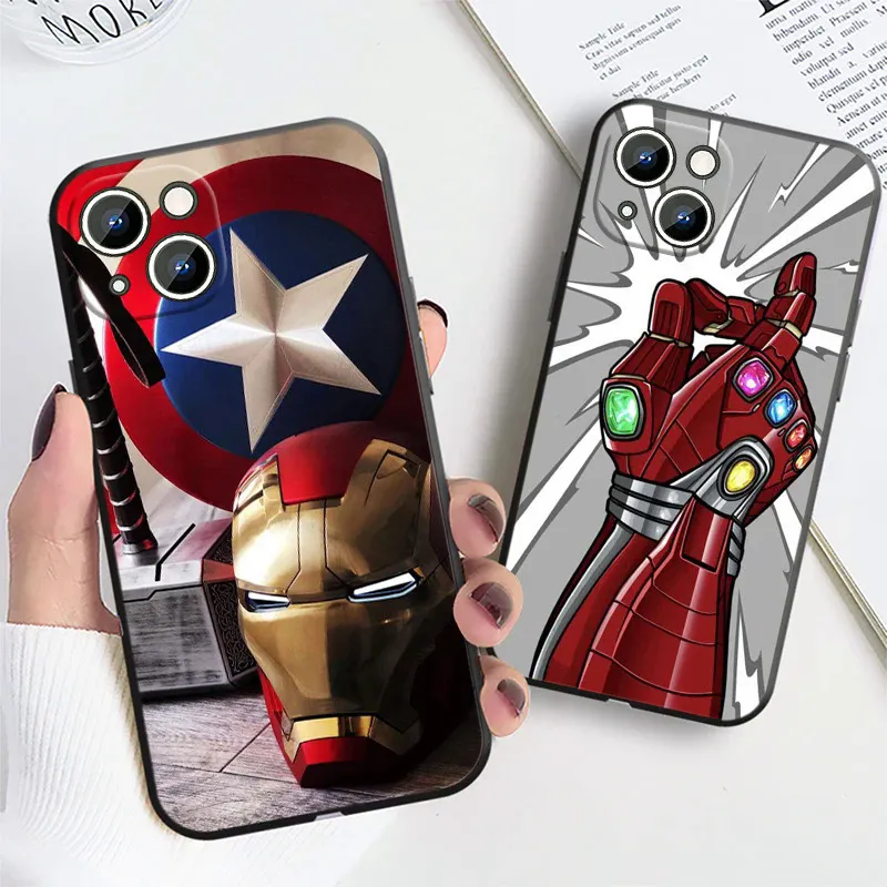 Iron Man Avengers Mobile Case Marvel Iron Man Phone Case For Apple