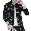 BLACK COLOUR COTTON LONG SLEEVE CASUAL WNTER JACKET FOR MEN. 