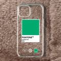 Pantone Colorful Card Solid Color Phone Case For iPhone 11 12 Mini 13 14 Pro XS Max X 8 7 6s Plus 5 SE XR Transparent Shell. 