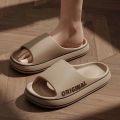 Cloud Slippers For Men Thick Sole Summer Beach Slides Bathroom Anti Slip Slipper Soft Sandals Ultra-Light Shoes Man Flip Flops. 