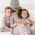 Mommy and Me Xmas New Year Clothes Father Mother Kids Pajamas Set Christmas Family Matching Outfits Look Plaid Deer Mom Baby.