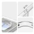 HODON 360° Rotatable Magnetic Kickstand Phone Case for Samsung Galaxy Z Flip 7 6 5 TPU+PC Clear Shockproof Cover.