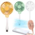 Mini Fan USB In-line Plug Silent Home Office Desk Laptop Strong Wind Cooling Fans Adjustable Summer Outdoor Portable Cooler Fan. 
