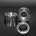 Metal Rachet Wheel Fidget Ring Push Slider Adults EDC Fidget Slider Magnetic Fidget Toys ADHD Autism Stress Relief Spinner Toys. 