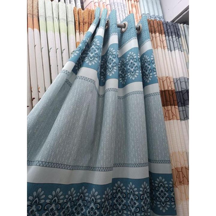 Synthetic Curtain Door and Window Pordha- ( 5 kuchi -1pis) multicolour