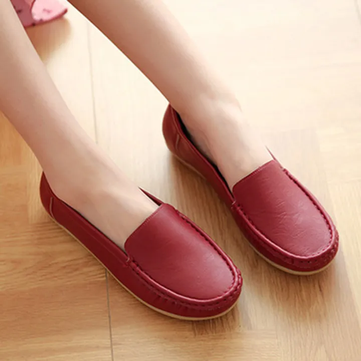 New%20Nurse%20Shoes%20Women's%20Hospital%20Work%20Shoes%20Soft%20Sole%20Wedge%20Heel%20Comfortable%20Breathable%20Single%20Shoes%20Solid%20Color%20Shallow%20Slouch%20-%20Image%202