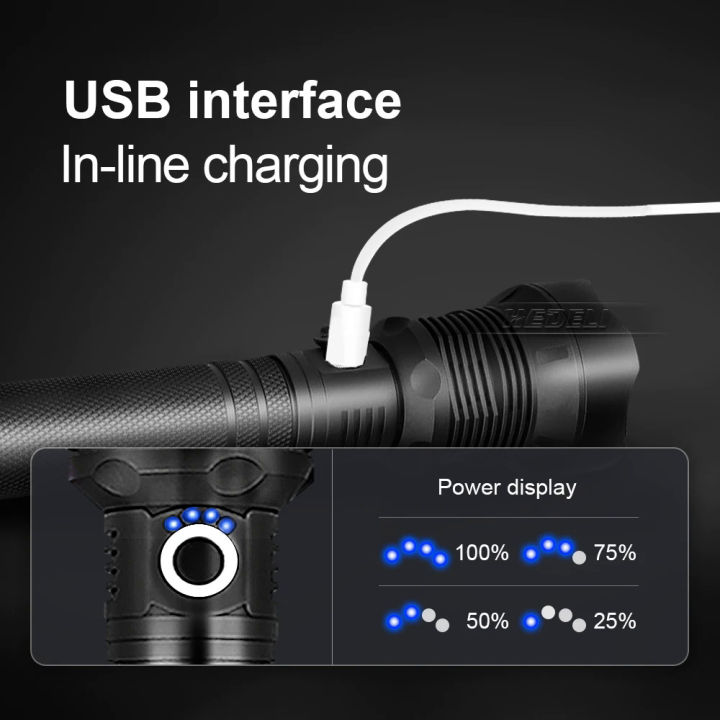 3900lumens%20xhp70.2%20most%20powerful%20LED%20flashlight%2018650%2026650%20USB%20led%20camping%20torch%20xhp70%20xhp50%20lantern%20for%20hunting%20Camping%20Fishing%20-%20Image%203