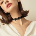 Goth Black Velvet Choker Necklaces Gothic Style Rope Women Neck Decoration Chocker Jewelry on Girl Neck Accessories.