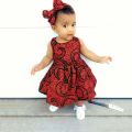 6M-3Y Toddler Kids Baby Girls Dress African Dashiki Traditional Style Sleeveless Ankara Dresses With Headband Infant Outfits.