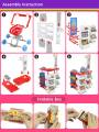 Home Supermarket Mainan Supermarket Playset - Original  668-03 -. 