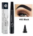 4 Point Eyebrow Pencil Maquillajes Para Mujer Waterproof Liquid Eyebrow Pen Makeup Long Lasting Cosmetic Microblade Brow Pencil.