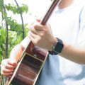 GU Wearable Vibrating Metronome 40-240 Bpm Smart Instruments Pulse Beat Counting Watch For All Guitar Piano Drums.