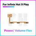 Power volume button flex For Infinix Hot 9 play X680 Side key Switch ON OFF Key Mute control Button Ribbon Flex Cable. 