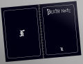 Death Note Premium Quality Waterproof Double Spiral Notebook With Black Backside - Notebook - bts.