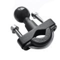 Multi-function handlebar seat-1 * connecting ball bracket + U-bolt assembly-Black. 
