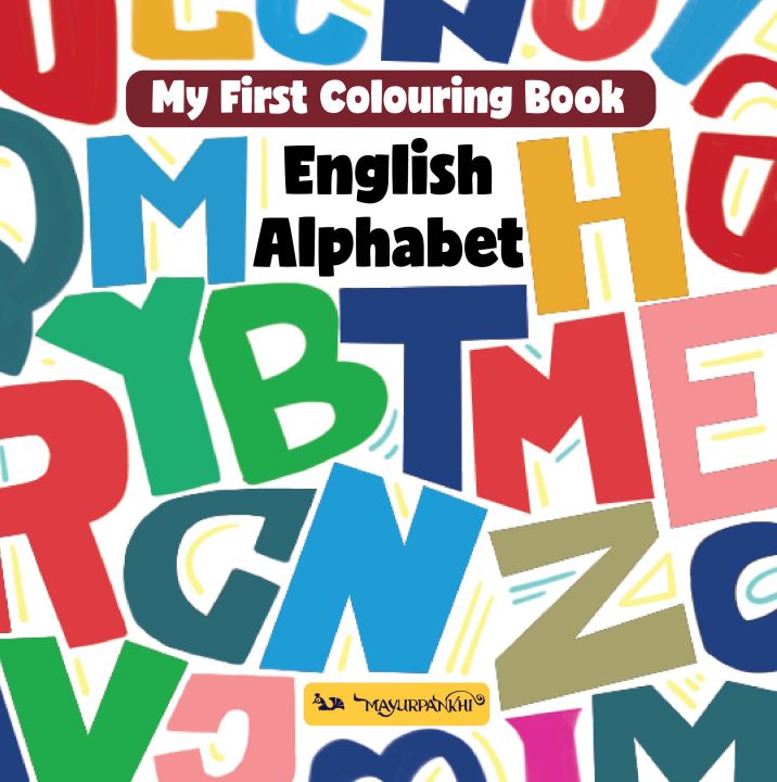 My First Colouring Book: English Alphabet