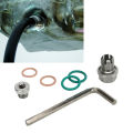 Self Tapping Oil Pan Thread Repair Set, Oversize Piggyback Drain Plug Easy To Install for Car. 