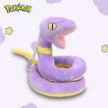 Pokemon Kawaii Ekans Stuffed Toys Cartoon Cute Arbor Snake Plush Dolls Throw Pillow Birthday Gift For Kids Friends Boys. 