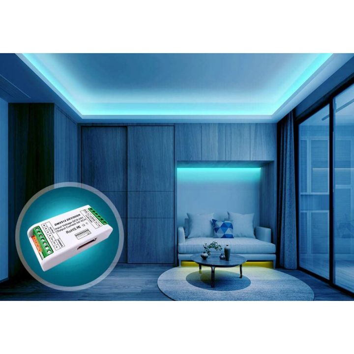 2X%20Mini%204%20Channel%20DMX%20RGBW%20Decoder%2016A%20RGB%20RGBW%20Strip%20Controller%20DMX%20512%20Dimmer%20Driver%20for%20LED%20Strip%20Lights%20DC9-24V%20-%20Image%204