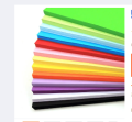 A4 Color Paper 10 Colours Set - 50pcs [10×5]. 