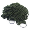 Durable Portable Outdoor Sport Hammock, Outdoor Camping Hammock Mesh Net for Garden Beach Yard Travel Garden Swing Hanging Bed. 