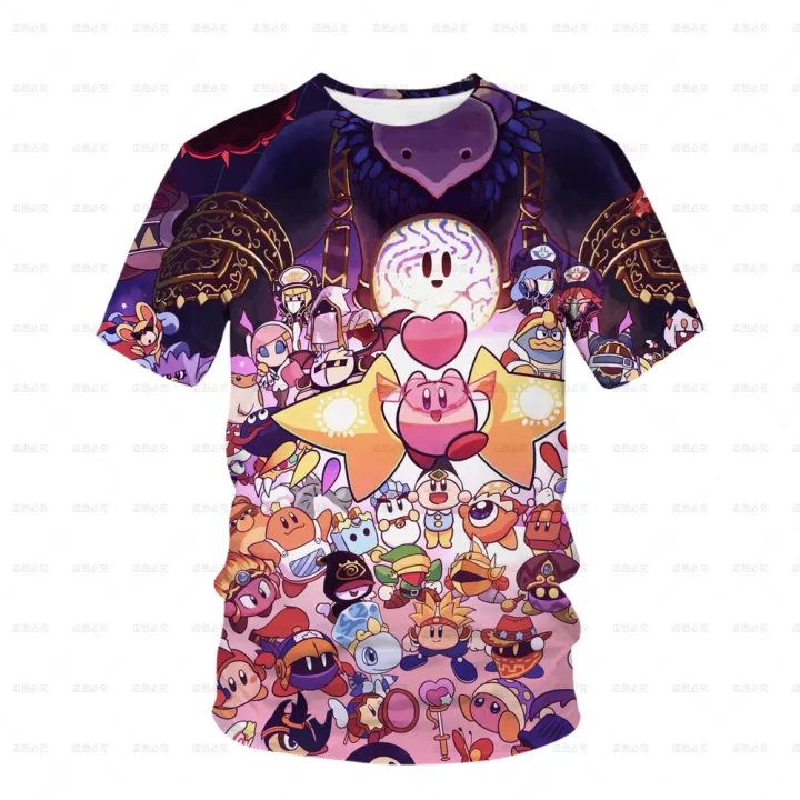 Children's%20Kirby%20T-shirt%20Children's%20Top%20T-shirt%20Boys'%20Girls'%20T-Shirt%204%205%206%207%208-14%20Years%20Old%20Children's%20Clothing%20-%20Image%205