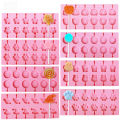 Cartoon Candy Silicone Mold DIY Lolly Hard Candy Flipping Sugar Chocolate Mold Layor.