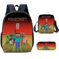 MINECRAFT ELEMENTARY SCHOOL STUDENT SCHOOL BAG MINECRAFT GAME PERIPHERAL BACKPACK ONE PIECE DROPSHIPPING. 