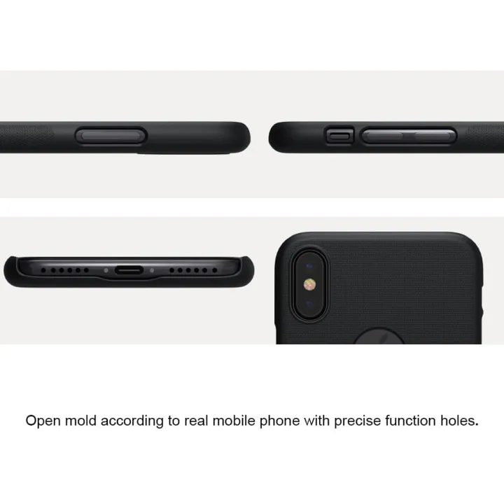 Nillkin%20(%20iPhone%20X%20/%20XS%20)%20Super%20Frosted%20Shield%20Hard%20Back%20Cover%20Case%20for%20Apple%20iPhone%20X%20/%20XS%20-%20Black%20-%20Premium%20Protection%20for%20iPhone%20X%20/%20XS%20-%20Image%208
