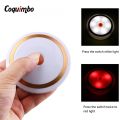 【Hey my home】Night Light Dual Induction PIR Infrared Light 6 leds Magnetic Battery Powered Wall Night Lamp Cabinet Stairs.