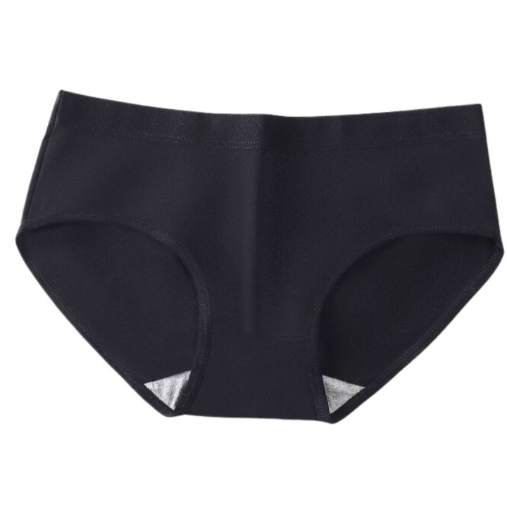 Women%20Panties%20-%20Middle%20Waist%20Korean%20Style%20Comfortable%20Cotton%20Fabric%20Underwear%20-%20Image%203