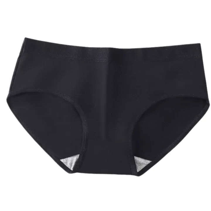 Women%20Panties%20-%20Middle%20Waist%20Korean%20Style%20Comfortable%20Cotton%20Fabric%20Underwear%20-%20Image%203