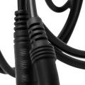 5 Meter Audio Extension Cable 3.5mm Jack Male to Female AUX Cable 3.5 mm Audio Extender Cord for Computer Phones Amplifier Black Size 5m. 