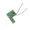 【Fashion】1 Set 4CH Remote Transmitter & Board Antenna for DIY RC Car Robot Remote Control Toy Parts.