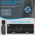Xiaomi Mijia Wireless HD Radio Live Microphone Noise Cancel Dual Mic 20 Meters for Mobile Phone Tiktok Short Video Recording. 