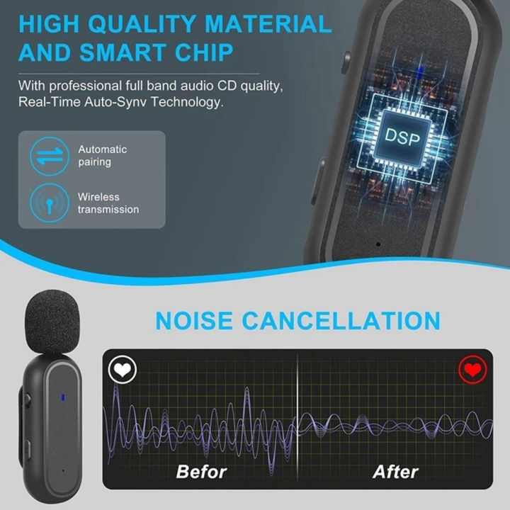 Xiaomi%20Mijia%20Wireless%20HD%20Radio%20Live%20Microphone%20Noise%20Cancel%20Dual%20Mic%2020%20Meters%20for%20Mobile%20Phone%20Tiktok%20Short%20Video%20Recording%20-%20Image%204