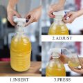 2Pcs Drink Dispenser Automatic, Beverage Dispenser, Can Prevent Milk Juice  From Overflowing, Beverage Dispenser Banquets. 
