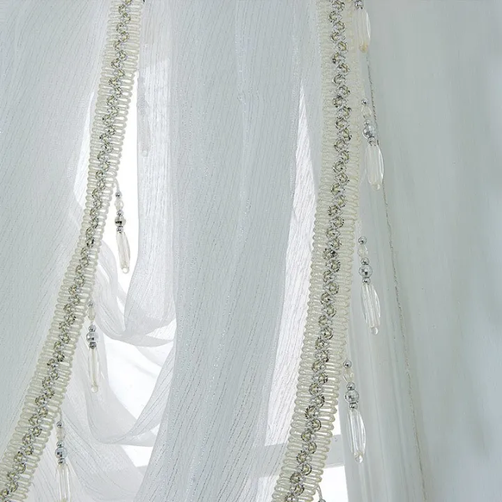 Solid%20White%20Valance%20Curtains%20Tulle%20For%20Living%20Room%20Sheer%20Curtain%20For%20Kitchen%20Bedroom%20Voile%20With%20Beads%20Home%20Decor%20Finished%20Panel%20-%20Image%206