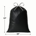 Garbage Bag (24" X 18") 30 Piece / Trash Bag / Waste Bag / Moylar Bag / Poly Bag Black.