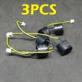 3Pcs Connector & Cables With Buzzer Universal BLACK Mini Buzzer Piezoelectric DC 3V 5V 12V Magnetic 85dB Long Continuous Beep Tone Buzzers. 