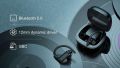 QCY T6 TWS Bluetooth 5.0 in-ear Touch control Headset with Microphone Low-latency 65ms Game Mode APP Control Support EQ Android iOS - Black.