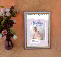 Customized Baby Birthday Gift photo frame design Happy Birthday Special Design For Wall Decor-photo frame resin photo frame photo frame design easy birthday photo frame  birthday photo frame making photo frame making at home photo frame de. 