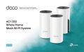 Router TP-Link Deco M4 Whole Home Mesh Router(3 Pack) (Warranty: 02 Years, Service waranty: 05 Years).