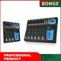 High-Performance - Bomge F7/F4 Bluetooth Portable Audio Mixer for Computer Recording - Reliable Accessory. 