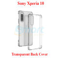 Shockproof Back Cover Case for For Sony Experia 11ii 5 5ii 10 10ii XZ1 XZ2 XZ3 XZ4 Raised Bump for Camera & Screen Protection | Ultra Clear Soft Silicone Back Cover for Shockproof Back Cover Case (Transparent). 